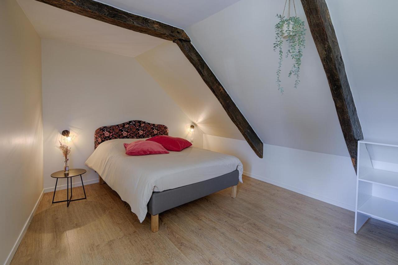Duplex Le Louisels Apartment Bayeux Bagian luar foto